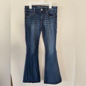 American Eagle Super Super Stretch Boho Artist Jeans